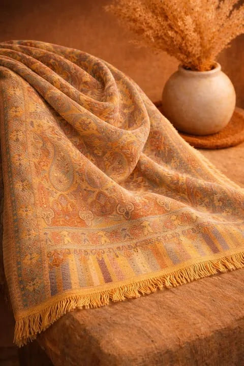 PASHMINA FLORAL - Lemon