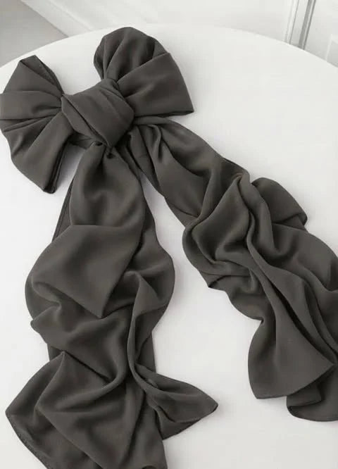 GEORGETTE - Charcoal Grey